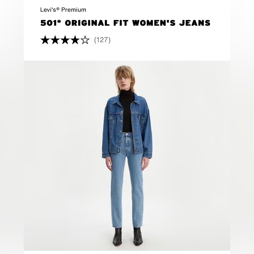 Levi’s 501 jeans